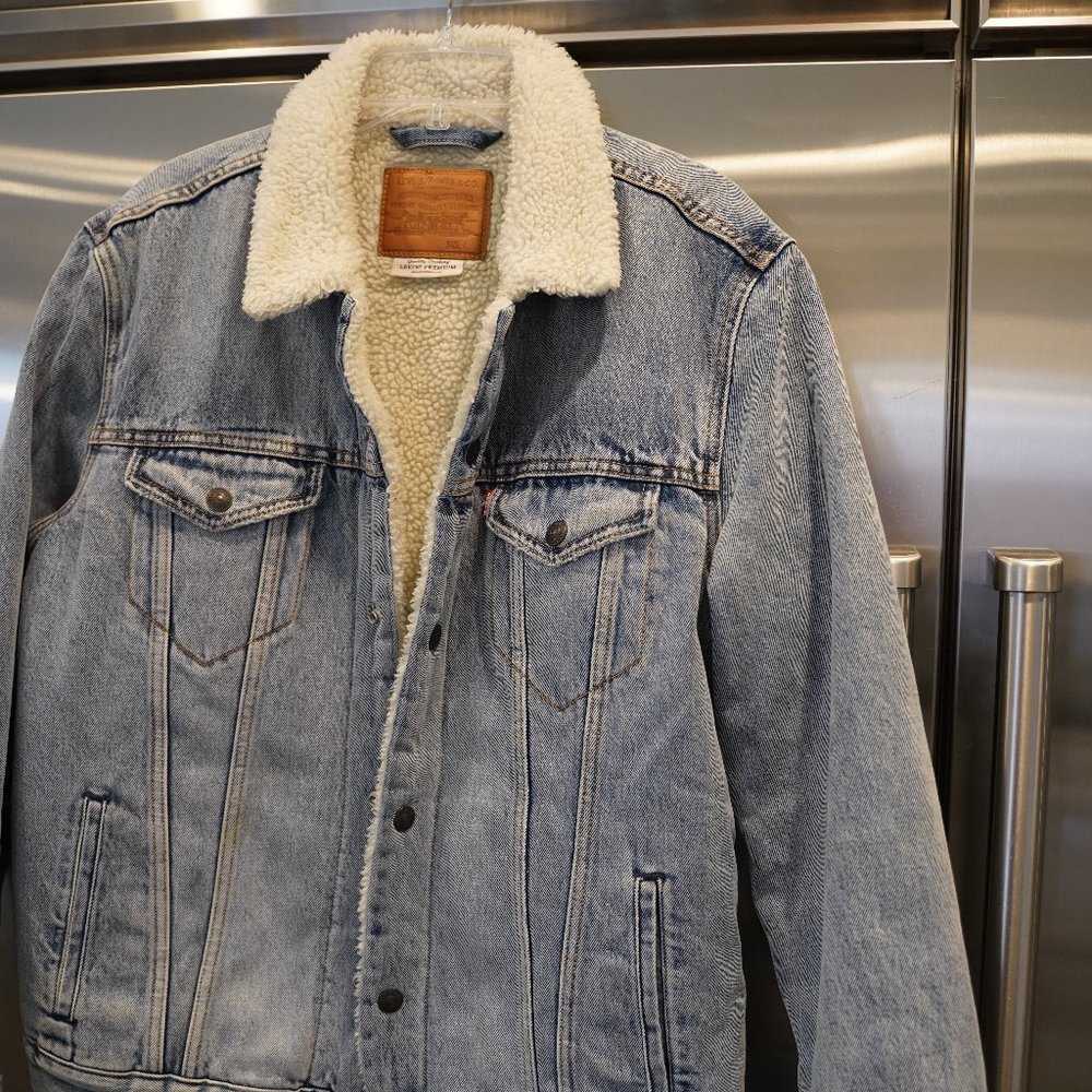 Men's Levi Strauss Fur Lined Jacket